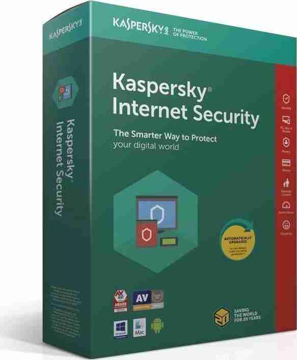 Kaspersky Internet Security Multi-Device 2018 (3 Licence , 1 Year)