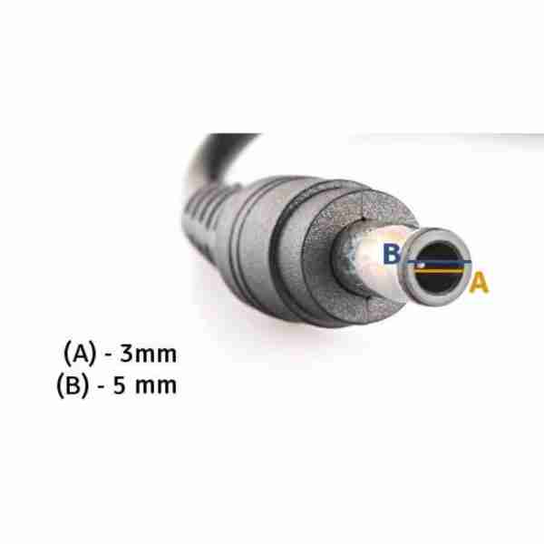 DeTech Τροφοδοτικό Ρεύματος για Samsung 90W 19V/4.74A 5.0*3.0 with pin inside - Image 2