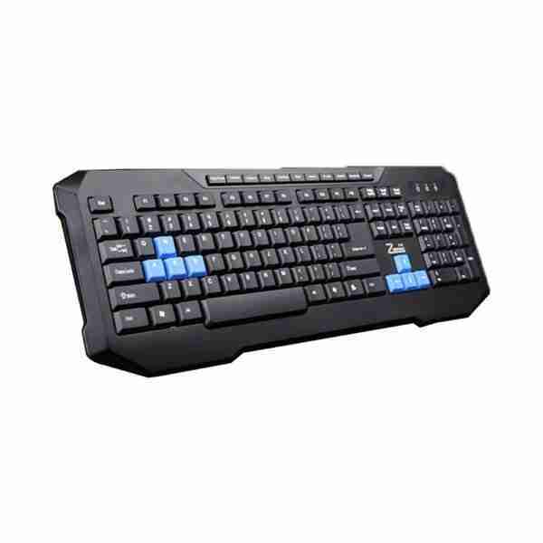 Πληκτρολόγιο παιχνιδιών ZornWee X6, πολυμέσα, USB, μαύρο