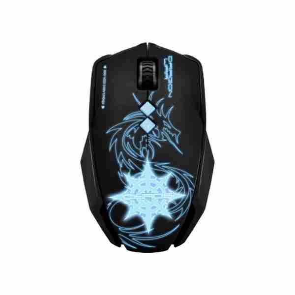 Gaming Mouse, Dragon War, Chaos G7, + Mousepad, ON-TO-GO, Black