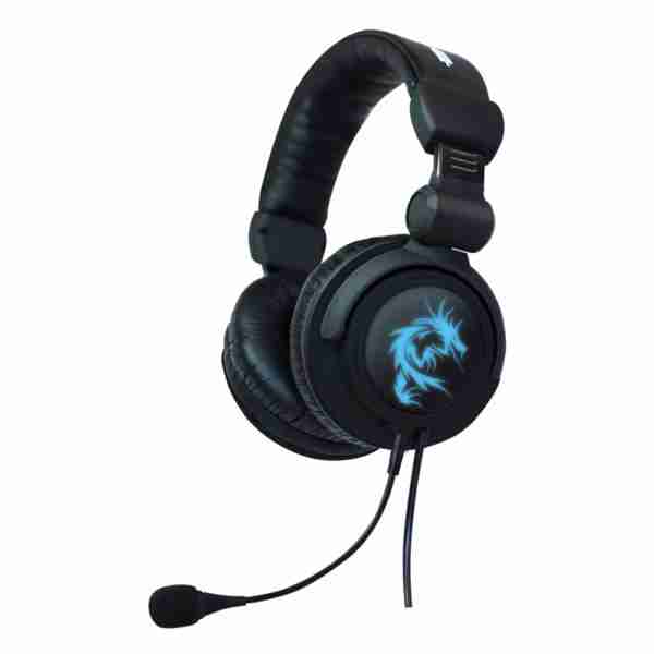 Gaming headset, Dragon War, GH-002, 5.1, Backlit, Vibration, Black
