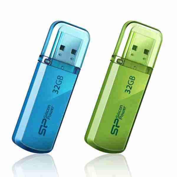 USB STICK SILICON POWER HELIOS 101, 32GB, BLUE