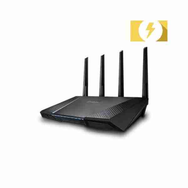 WIRELESS ROUTER ASUS RT-AC87U, DUAL BAND AC2400