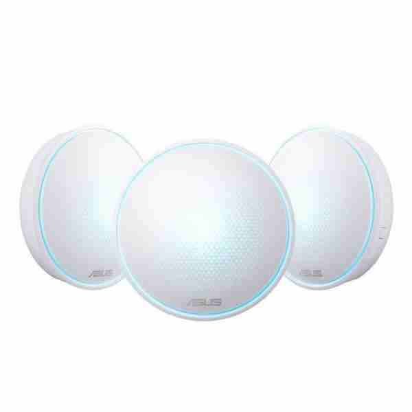 WIRELESS SYSTEM ASUS LYRA 3 IN 1, TRI-BAND AC2200, 400+867+867 MBPS, GIGABIT, 7 INTERNAL ANTENNA