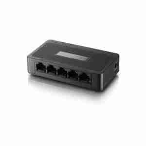 NETIS ST3105S 5-port switch ethernet 10/100Mbps, plastic case