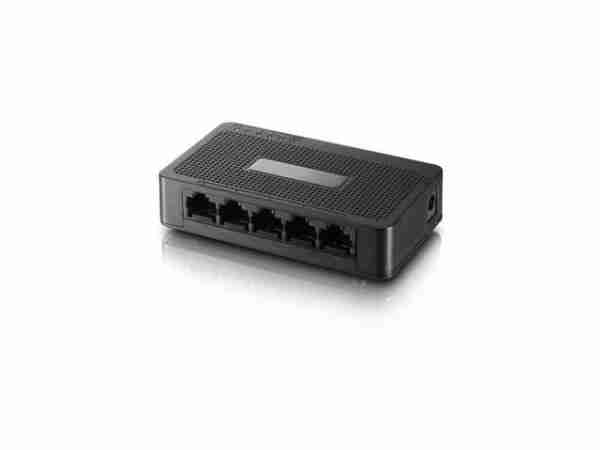 NETIS ST3105S 5-port switch ethernet 10/100Mbps, plastic case