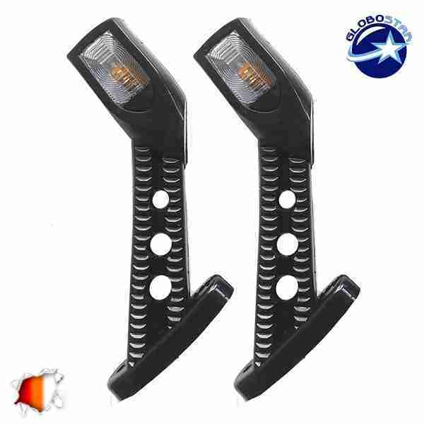 LED Set Πλευρικά Φώτα Όγκου Φορτηγών IP66 Κέρατο 24 Volt GloboStar 75491