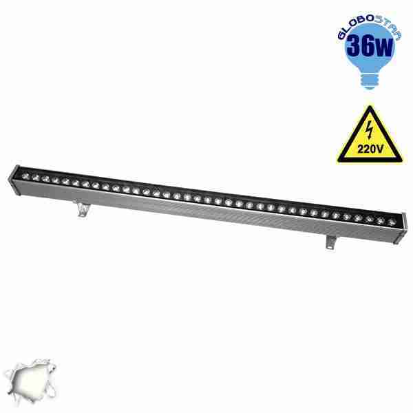 LED Wall Washer 36 Watt 100cm 220v Λευκό Ημέρας GloboStar 05012