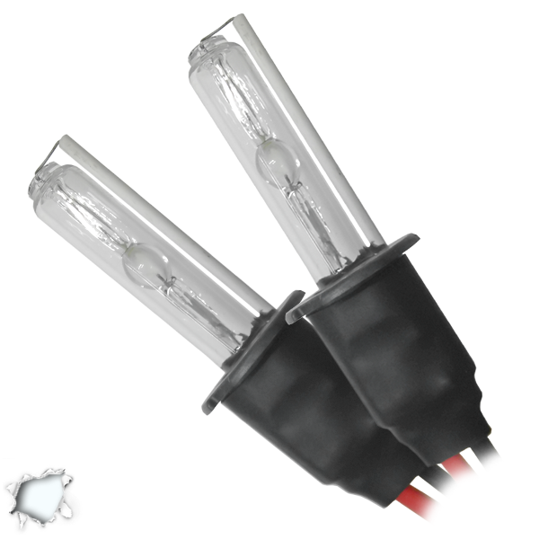 Ζεύγος Λαμπτήρων Xenon με Βάση H3 6000k GloboStar 41840