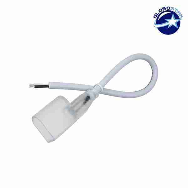 Connector 230 Volt για NEON FLEX με καλώδιο GloboStar 22608