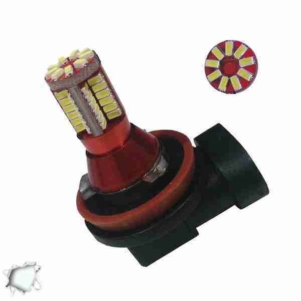 Λαμπτήρας LED H11 Can Bus με 57 SMD 3014 6000k GloboStar 40135