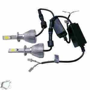 LED HID Kit H1 36 Watt 9-36 Volt DC 3600 Lumen 6000k C6 Economy Line GloboStar 06660