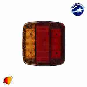Πίσω Φανάρι Τρέιλερ 14 LED 12 Volt Universal IP66 GloboStar 75493