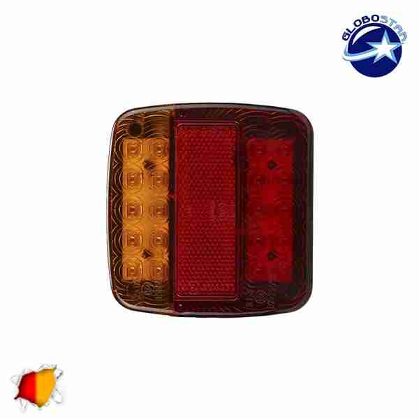 Πίσω Φανάρι Τρέιλερ 14 LED 12 Volt Universal IP66 GloboStar 75493