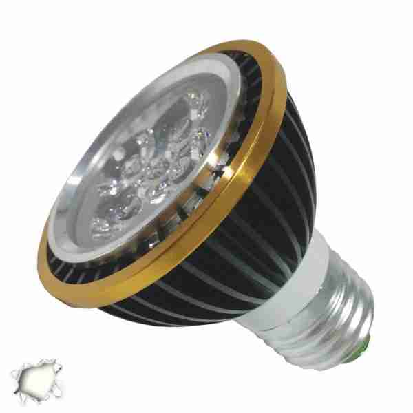 Λαμπτήρας E27 PAR20 5x1 Watt Λευκό Ημέρας GloboStar 77462