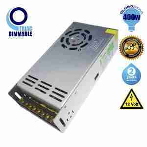 Triac LED Dimmable Τροφοδοτικό 400 Watt GloboStar 78564