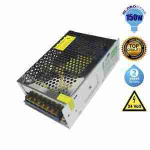 Τροφοδοτικό 150 Watt 24 Volt DC Ρυθμιζόμενο GloboStar 77464