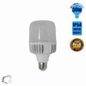 Λαμπτήρας E27 High Bay LED 30 Watt IP54 Λευκό Ημέρας 4500k GloboStar 78002