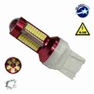 Λαμπτήρας LED T20 7440 Can Bus με 78 SMD 4014 10-30v 6000k GloboStar 40190