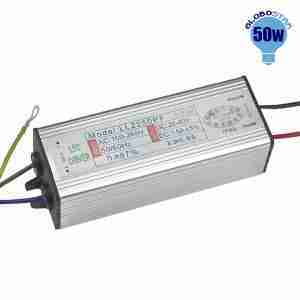 Μετασχηματιστής Προβολέα LED 50 Watt High Quality 0.95PF GloboStar 47855