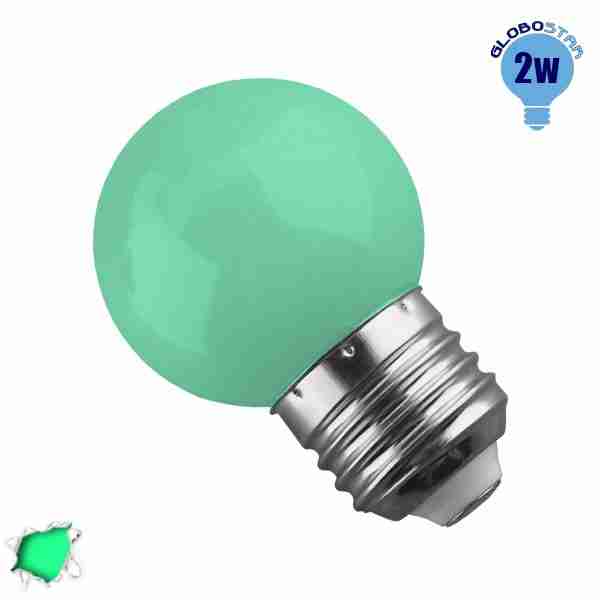 474735 globostar mini bulb 2w green