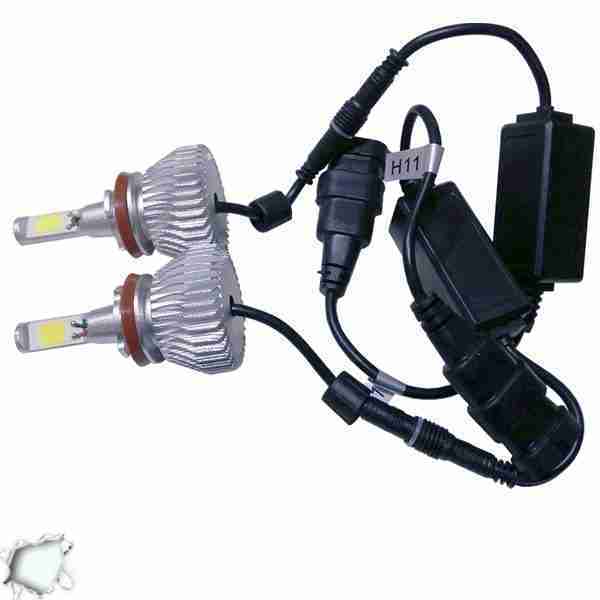 LED HID Kit H11 36 Watt 9-36 Volt DC 3600 Lumen 6000k C6 Economy Line GloboStar 06665