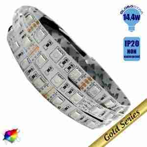 Ταινία LED 14.4 Watt 12 Volt RGB IP20 GloboStar 89840