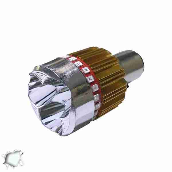Λαμπτήρας LED Moto Βάση H6 15 Watt 6000k GloboStar 67789
