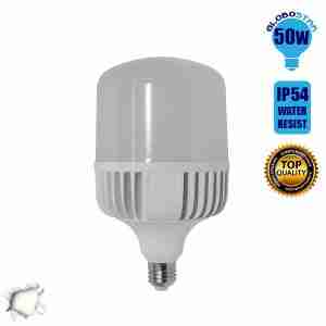Λαμπτήρας E27 High Bay LED 50 Watt IP54 Λευκό Ημέρας 4500k GloboStar 78005
