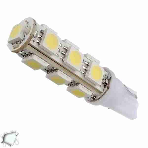 Λαμπτήρας LED T10 με 13 SMD 5050 Ψυχρό Λευκό GloboStar 03040