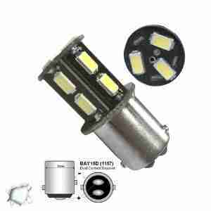 Λαμπτήρας LED 1157 13 SMD 5630 Ψυχρό Λευκό GloboStar 45622