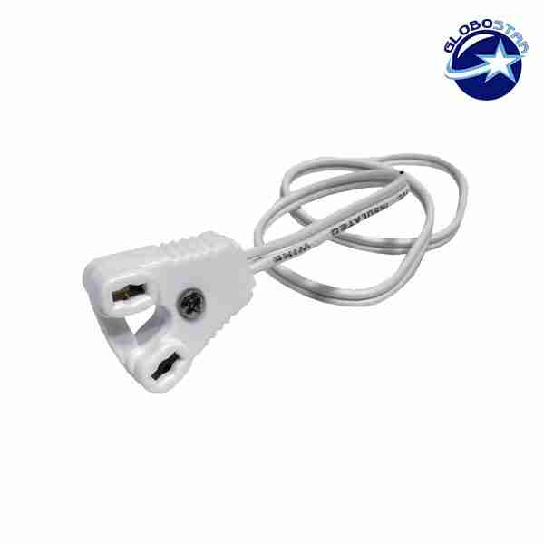 Ντουί Τ8 Φθορίου με 30CM Καλώδιο GloboStar 88918