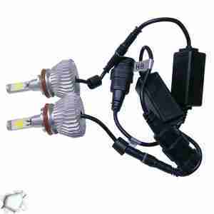 LED HID Kit H8 36 Watt 9-36 Volt DC 3600 Lumen 6000k C6 Economy Line GloboStar 06664