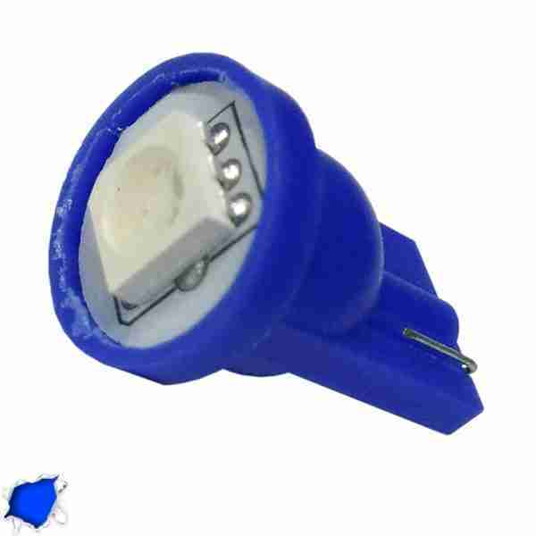 Λαμπτήρας LED T10 με 1 SMD 5050 Μπλε GloboStar 45650