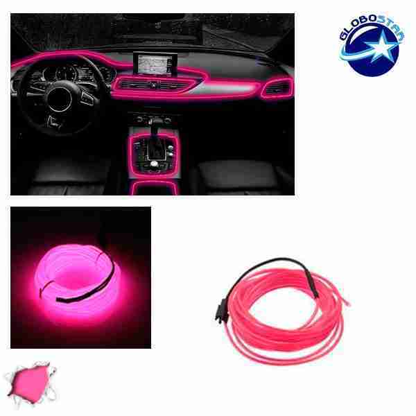 6fbfc9 globostar neon string pink