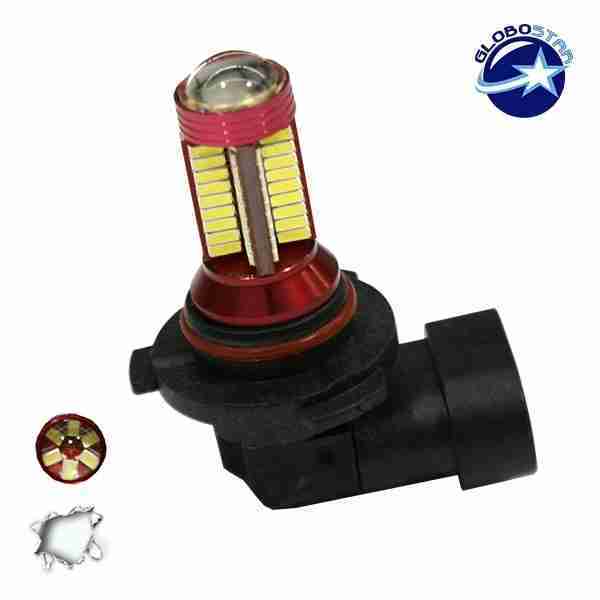 Λαμπτήρας LED H10 Can Bus με 78 SMD 4014 10-30v 6000k GloboStar 40196