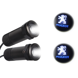 Peugeot LED Ghost Logo Projector GloboStar 98553