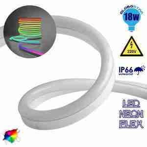 LED NEON FLEX 230 Volt RGB IP66 Dimmable GloboStar 22509