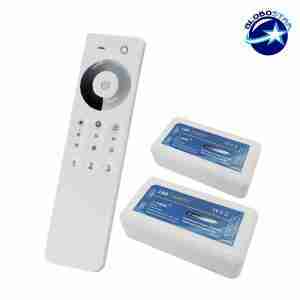 Σετ Ασύρματο RF 2.4G LED Dimmer Αφής 12-24 Volt για Δύο Groups GloboStar 04138