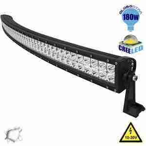 Μπάρα LED Curved 180W CREE Combo 10-30v DC Ψυχρό Λευκό 21600 Lumen GloboStar 05191