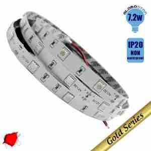 Ταινία LED 7.2 Watt 12 Volt Κόκκινο IP20 GloboStar 73240