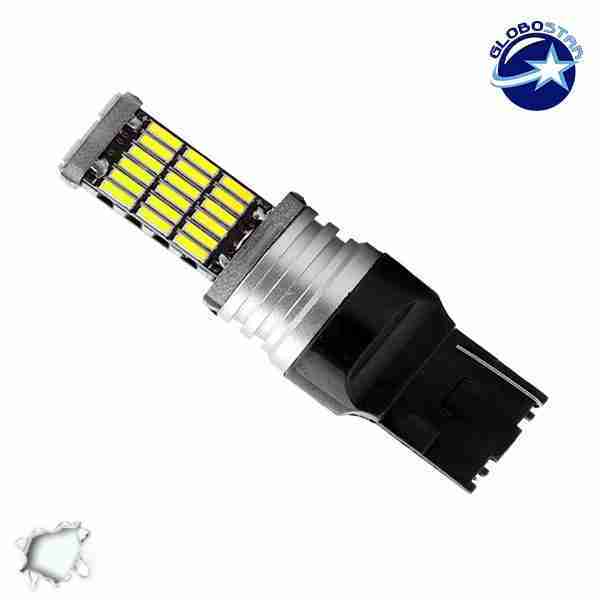 Λαμπτήρας LED T20 7440 με 45 SMD Can Bus 12v 4014 Ψυχρό 6000k GloboStar 40142