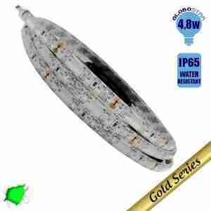 Ταινία LED 4.8 Watt 12 Volt Πράσινο IP65 Αδιάβροχη GloboStar 16630