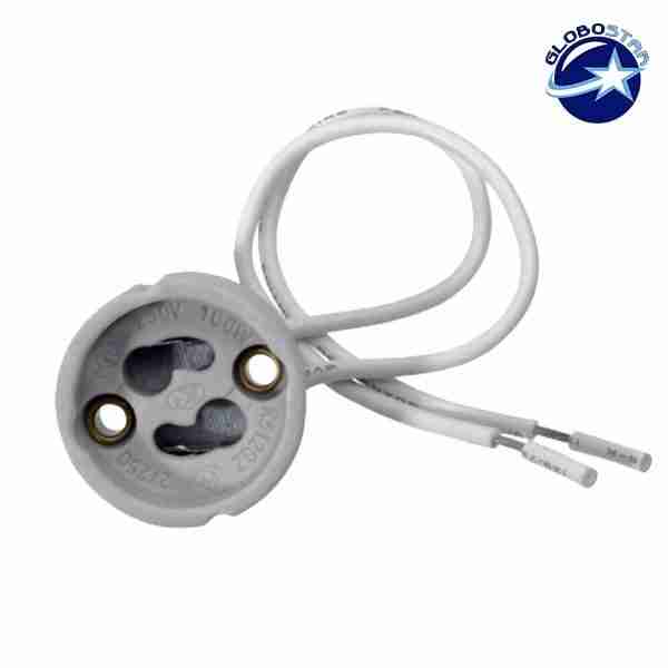 Ντουί GU10 με 15CM Καλώδιο GloboStar 73250