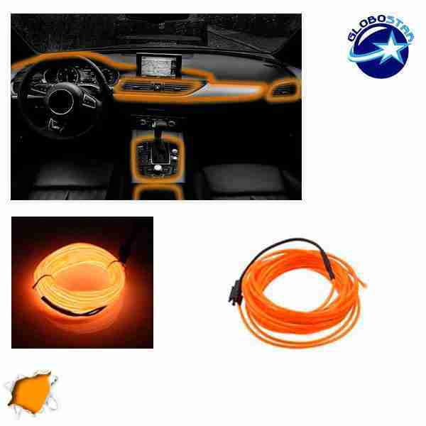 b1661f globostar neon string orange