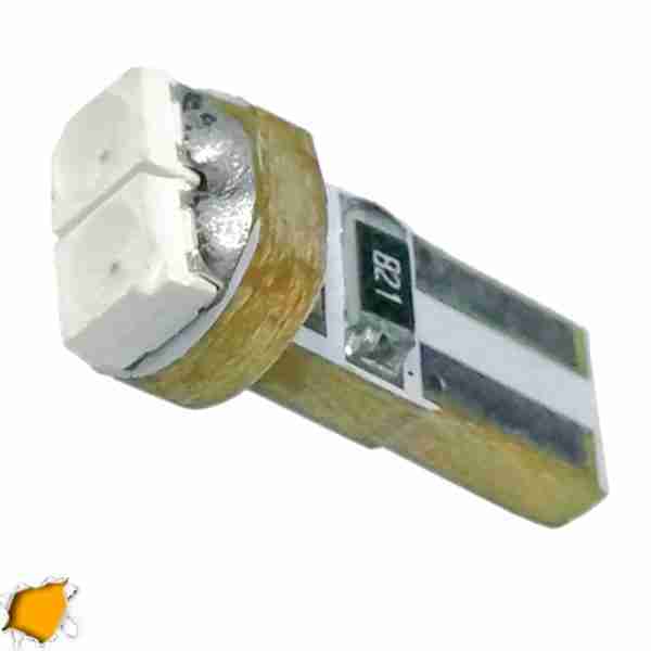 Λαμπτήρας LED T5 2 SMD 1210 Πορτοκαλί GloboStar 31145