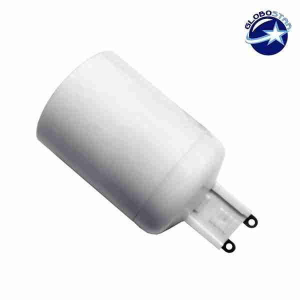 Πλαστικός Αντάπτορας από G9 σε E27 GloboStar 77394