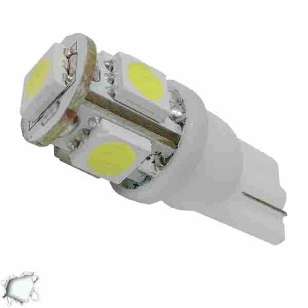 Λαμπτήρας LED T10 με 5 SMD 5050 Ψυχρό Λευκό GloboStar 14040