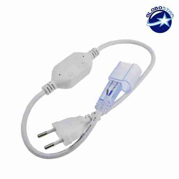 Connector AC/DC 230 Volt για NEON FLEX GloboStar 22603