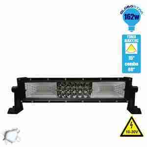 Μπάρα LED 162W TRI-ROW 7D CREE & SMD 2835 10-30v DC Ψυχρό Λευκό 19400 Lumen GloboStar 05401